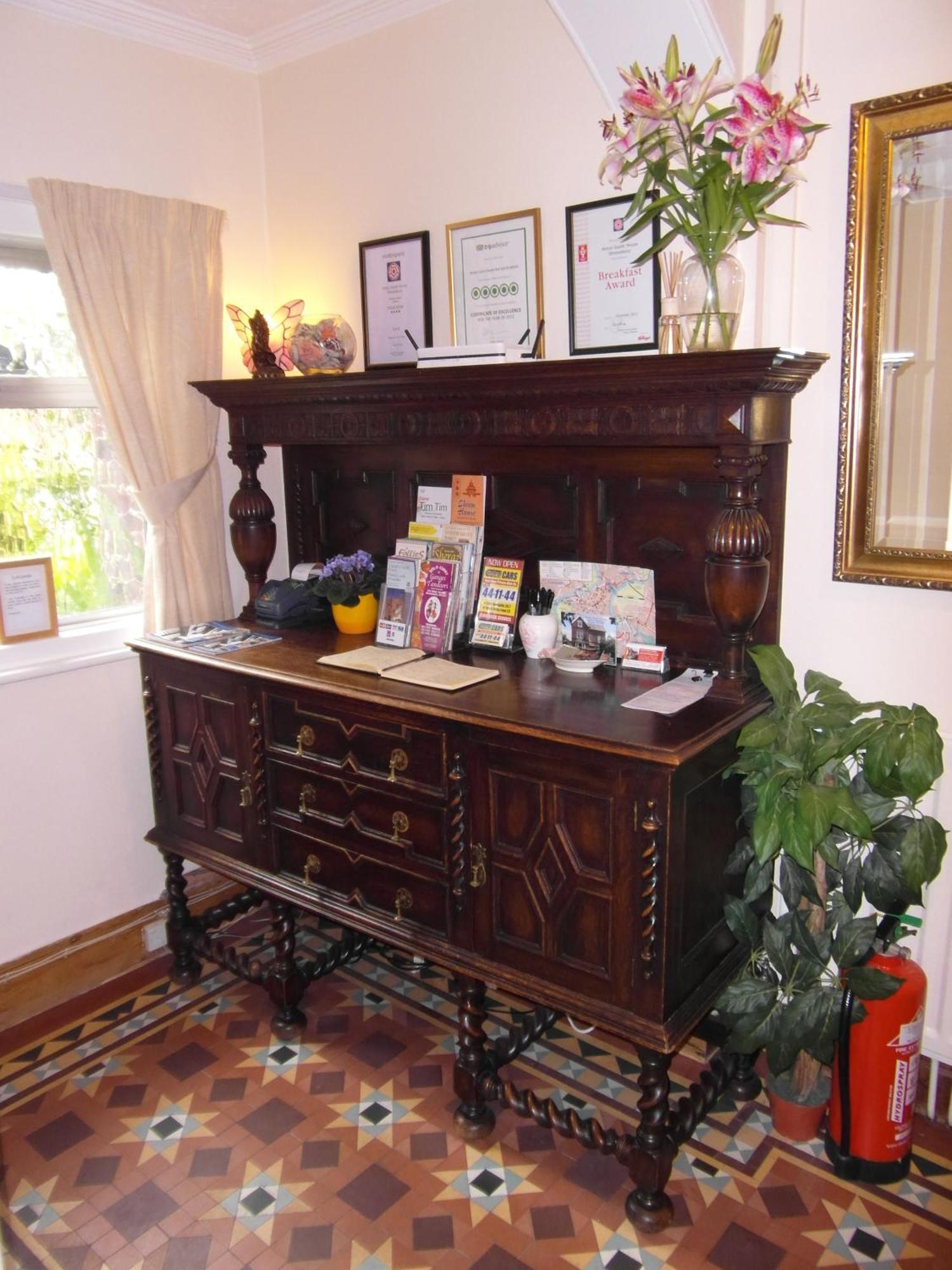 Anton Guest House Bed And Breakfast ชรูว์สเบอรี ภายนอก รูปภาพ